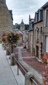 workshop courtyard in Villedieu-les-Poeles