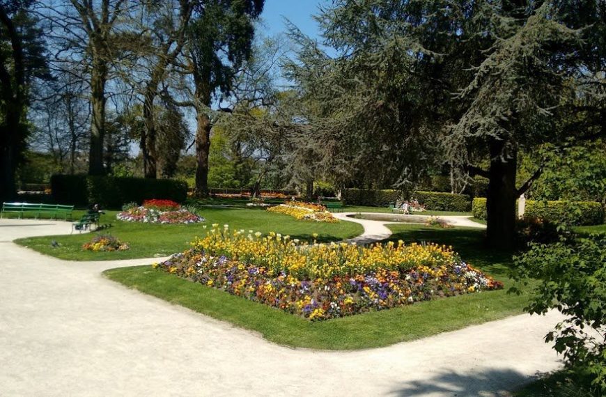 Coutances - the public garden