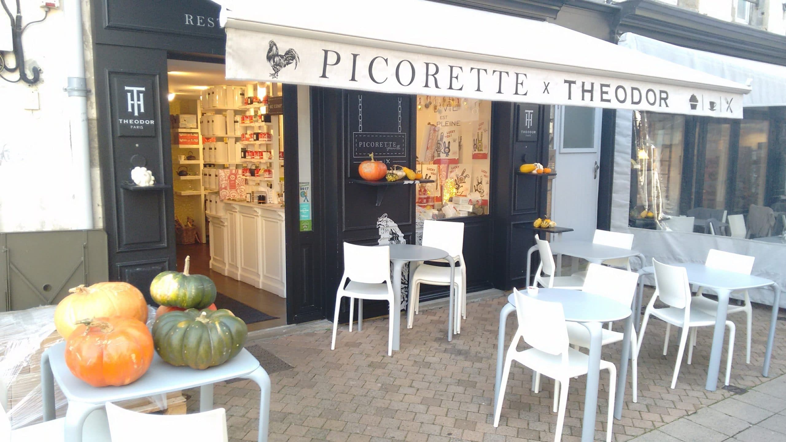 Picorette salon de the in Granville