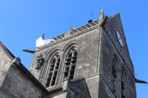 Sainte-Mère-Église church in Normandy