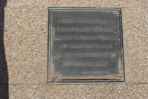 British memorial on Sword Beach