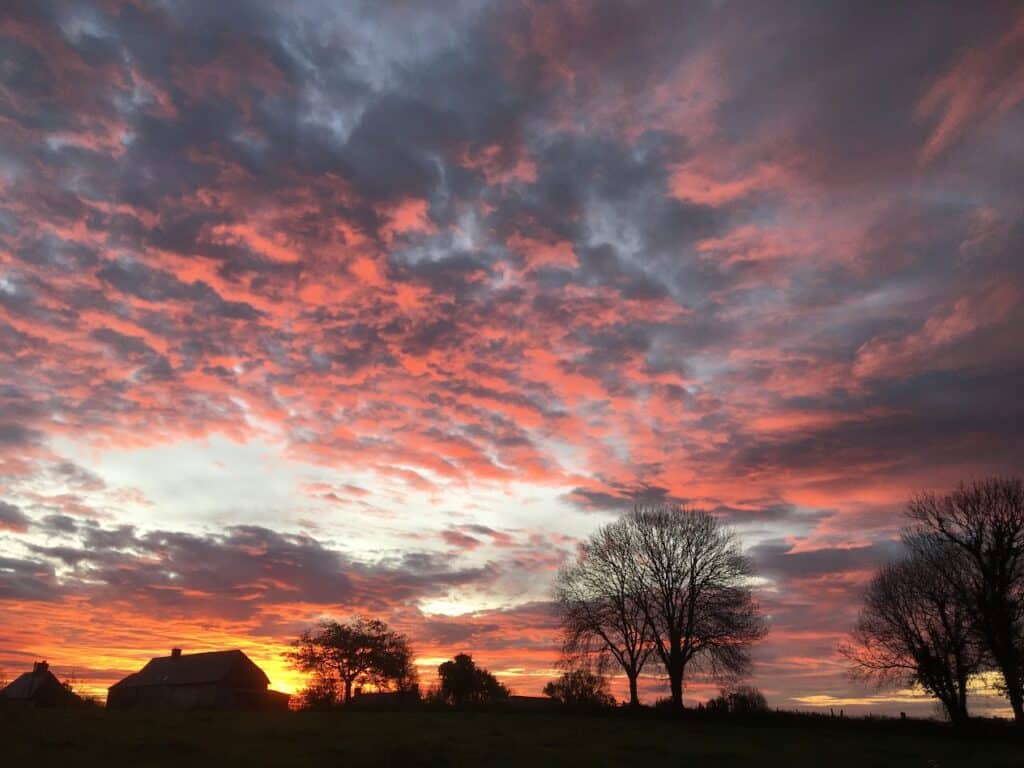 Normandy sunrise